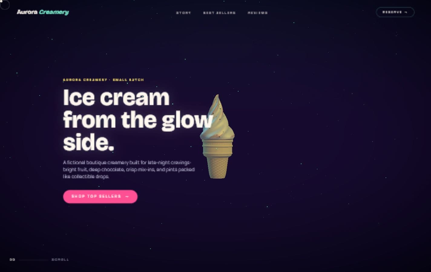 Aurora Ice Cream screenshot